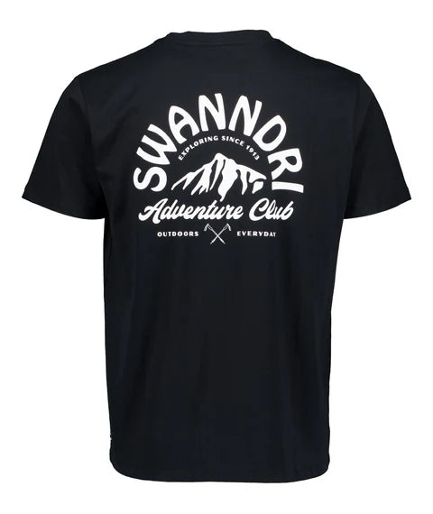 Swanndri Men's Mountain Top T-Shirt - Black