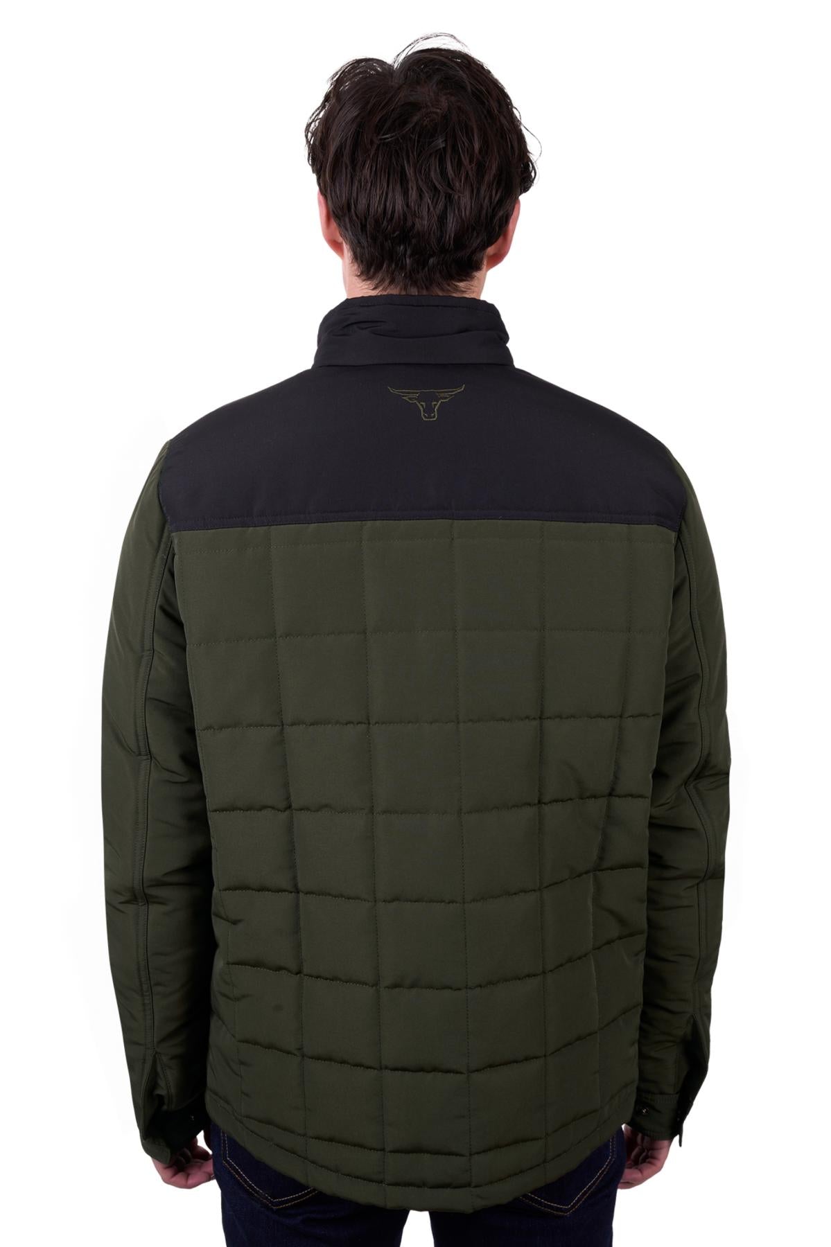 Pure Western Men’s Ralph Jacket - Green/Black