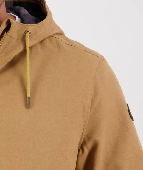Swanndri Men's Whitlow V2 Canvas Hoodie - Cashew