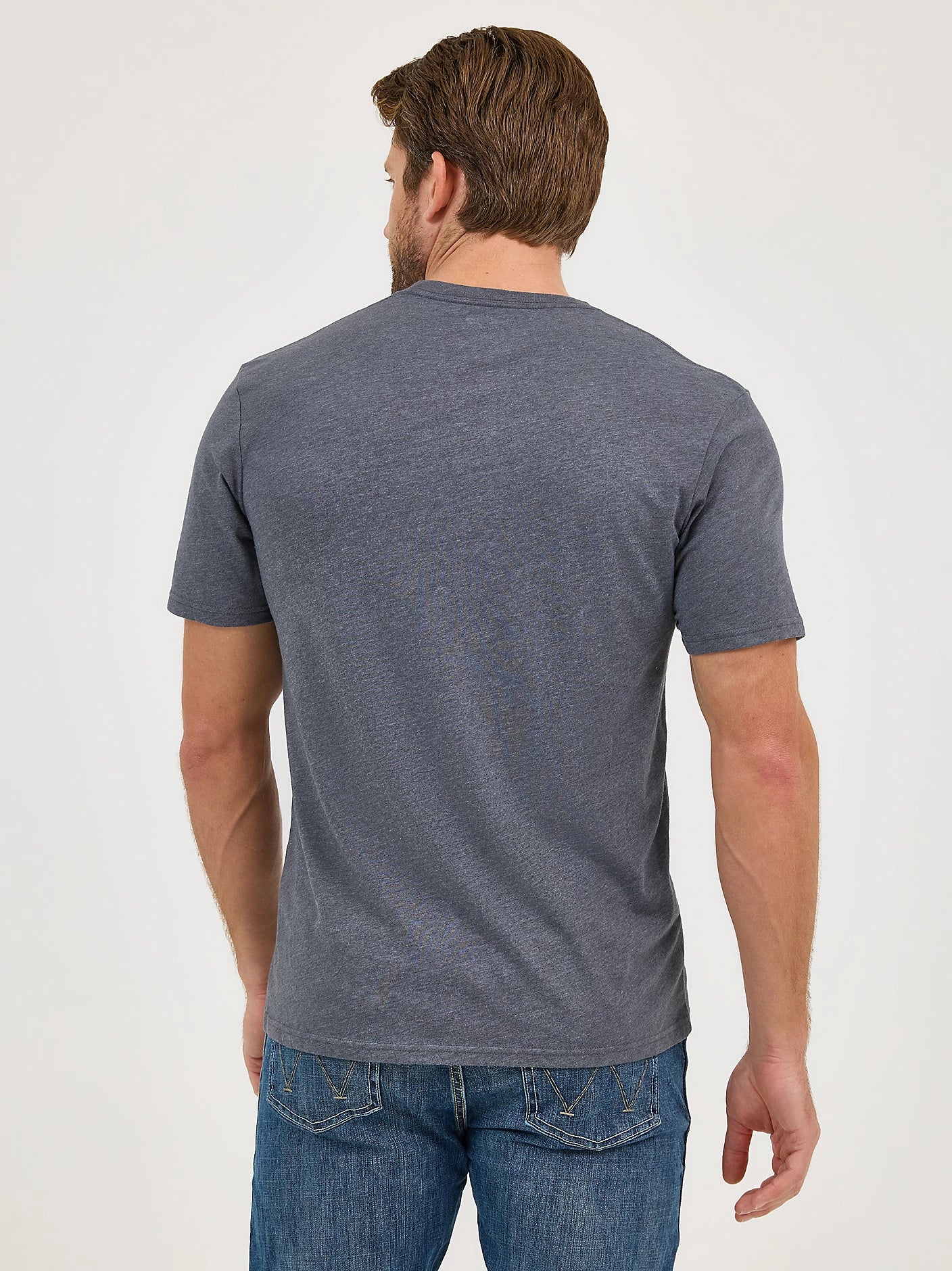 Wrangler Men's Rope Emblem Graphic T-shirt - Grey