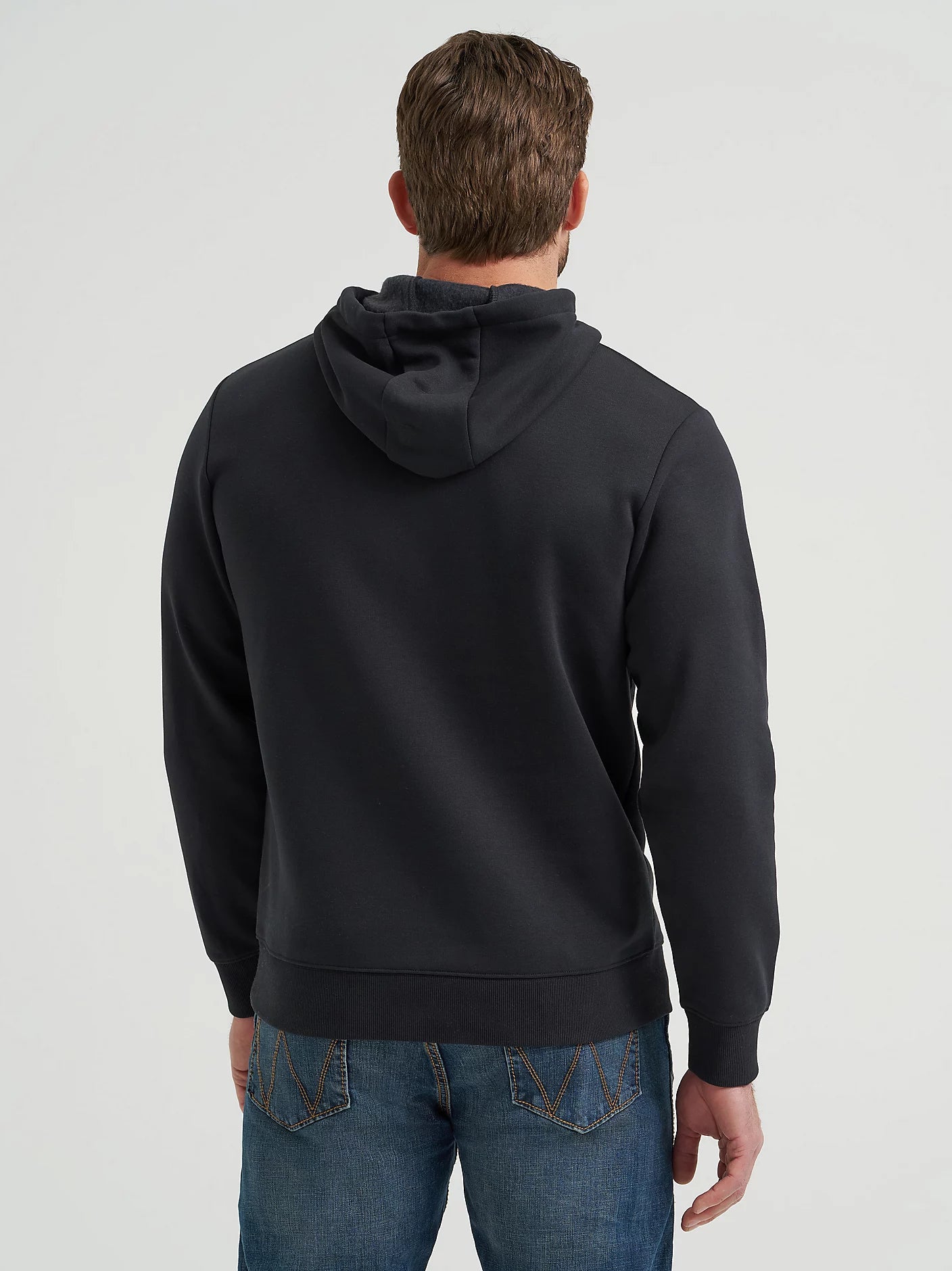 Wrangler® Men's Rope Logo Hoodie - Black