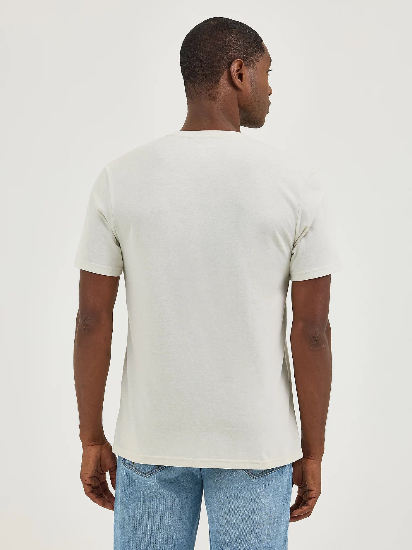 Wrangler Men's Southwestern Logo Graphic T-Shirt - Off White