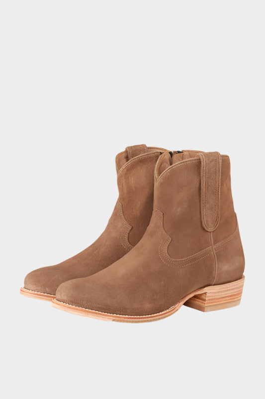 RINGERS WESTERN MENS HARRISON BOOT - GREY SUEDE