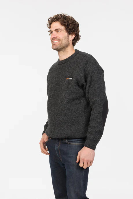 MKM Mens Tasman Crew Coal