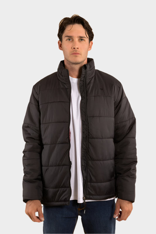 RINGERS WESTERN MEN'S OVERLAND PUFFER JACKET - BLACK