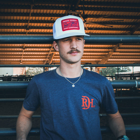 Red Dirt Hat Co. Mesa – White/White 5 Panel