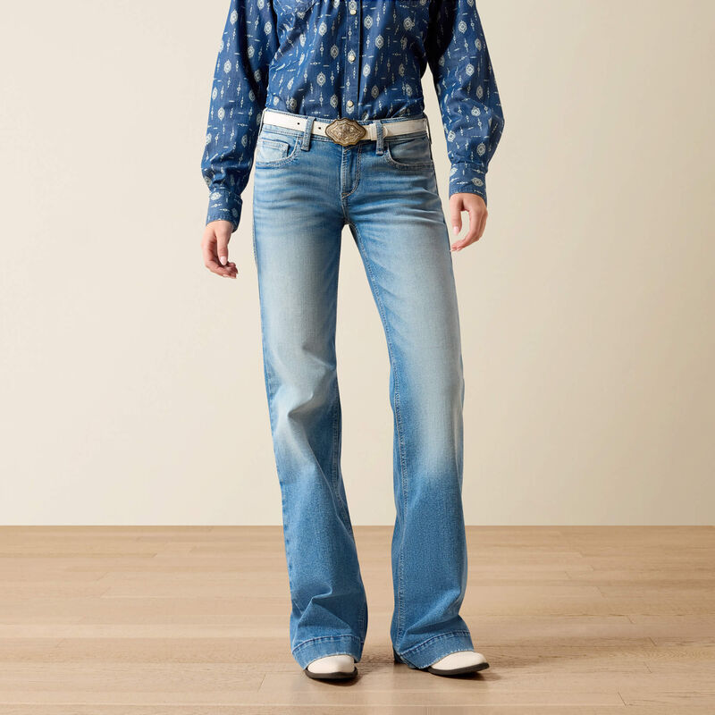 Ariat Women's Mid Rise Clara Trouser Jeans - Yuba