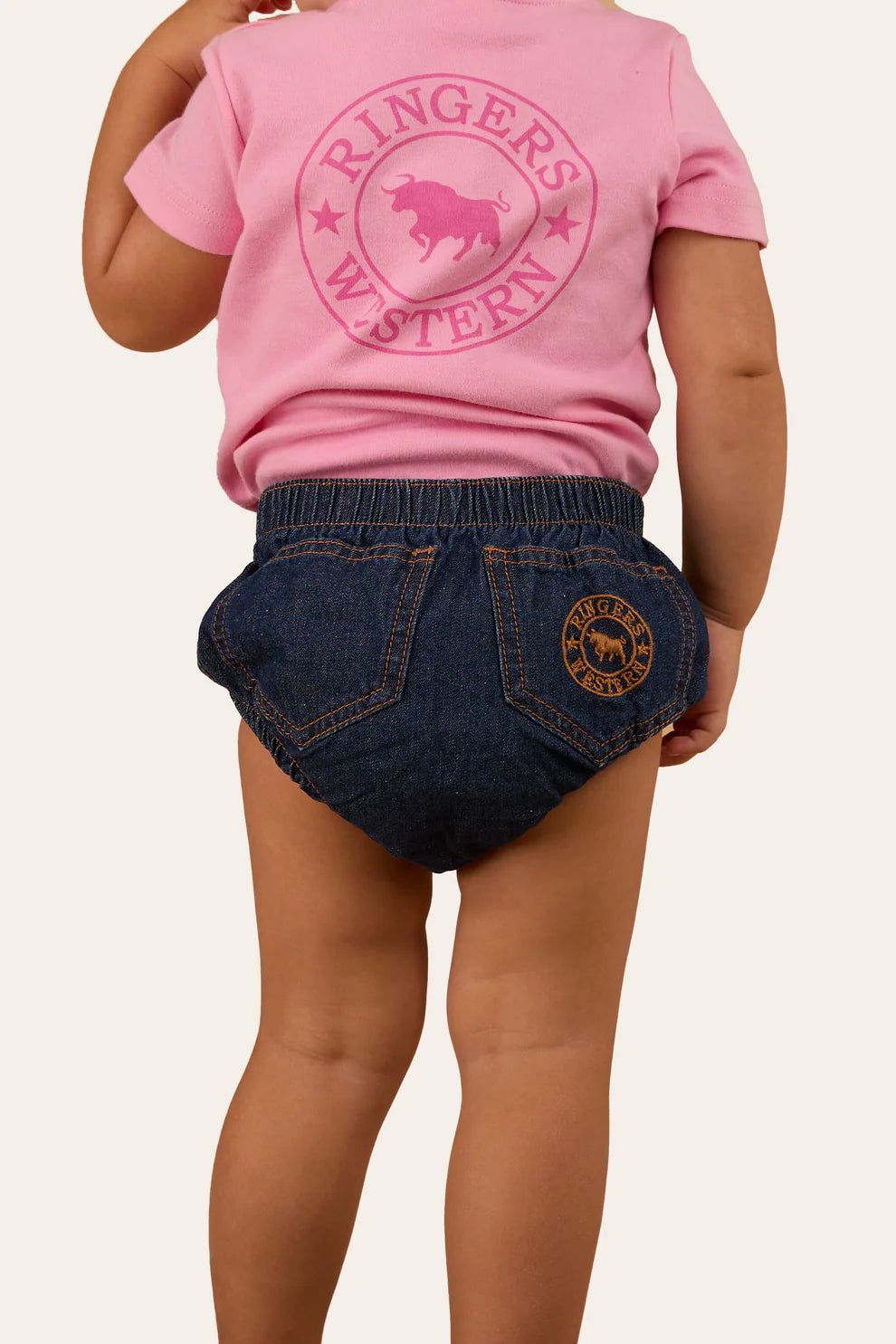 Ringers Western Babies Mila XNappy Bloomer - Classic Blue
