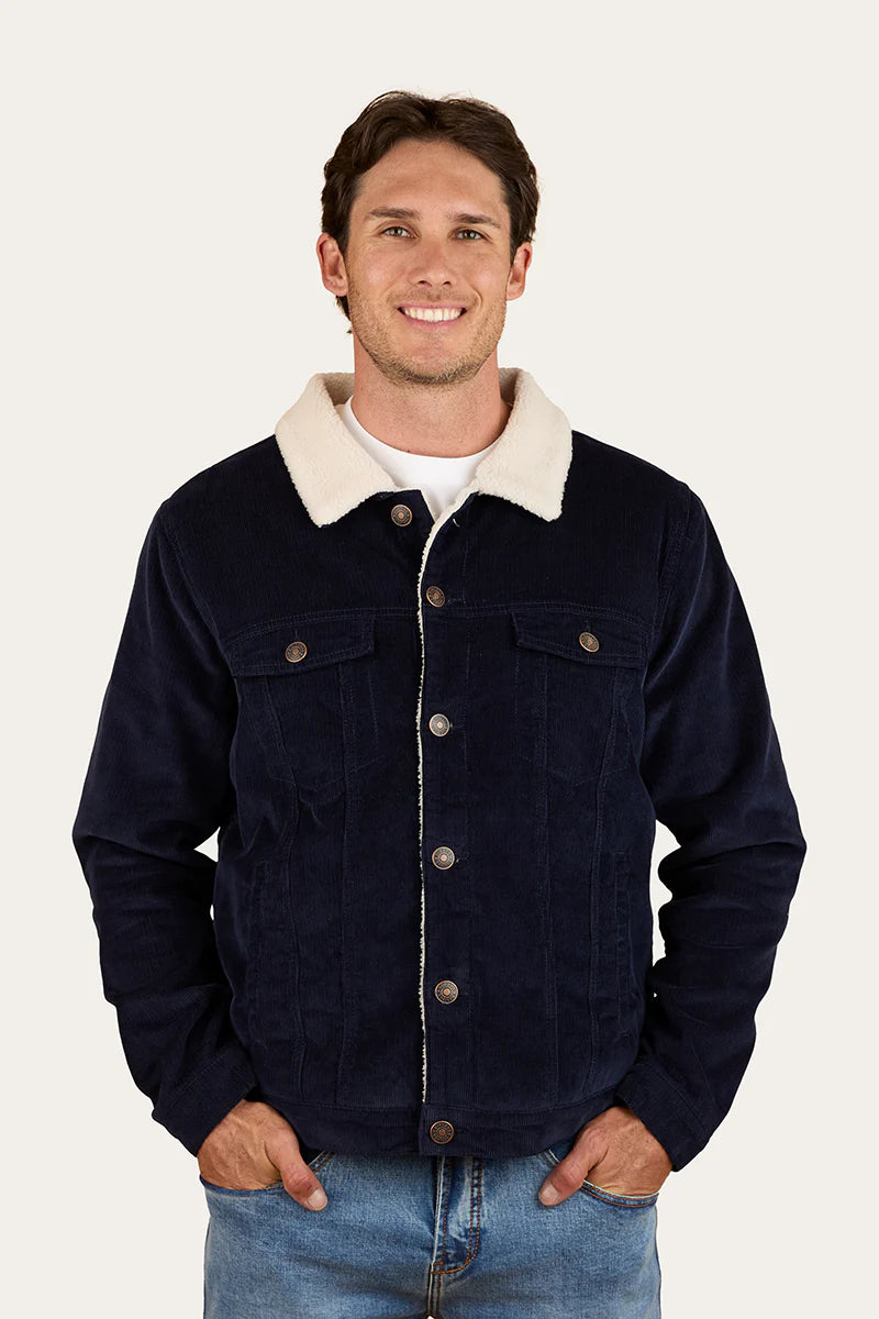 Ringers Western Men's Milawa Corduroy Jacket - Navy