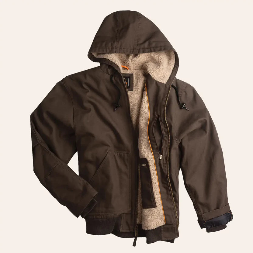 Walls Mingus DWR Duck Hooded Bomber Work Jacket