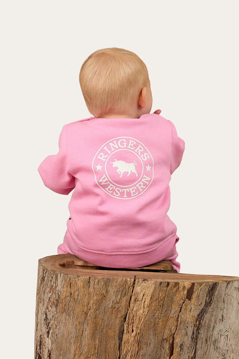 Ringers Western Mini Ringer Babies Signature Bull Fleece Pullover