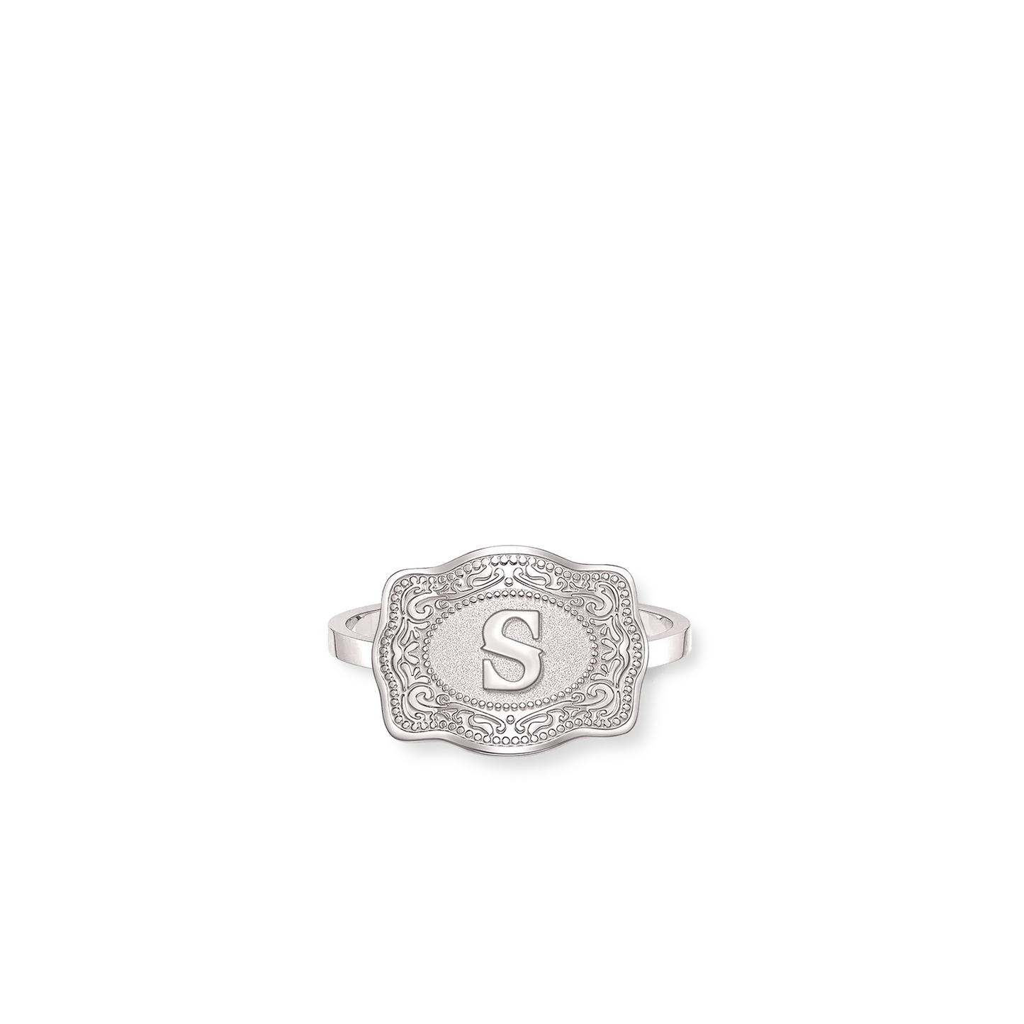SpurWest Mini Belt Buckle Ring (Longhorn)