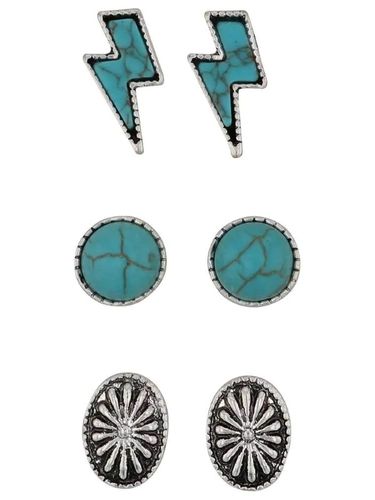 Montana Silversmiths Western Necessities Earring Set