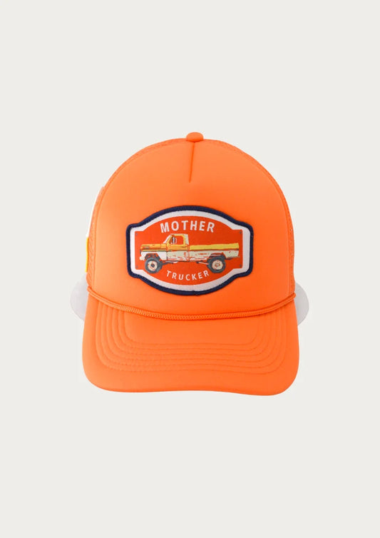 FAR MER Mother Foam Trucker Hat – 5-Panel Cotton Cap with Snapback