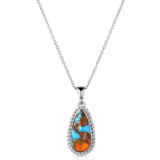 Montana Women's Mountain Glacier Treasures Necklace