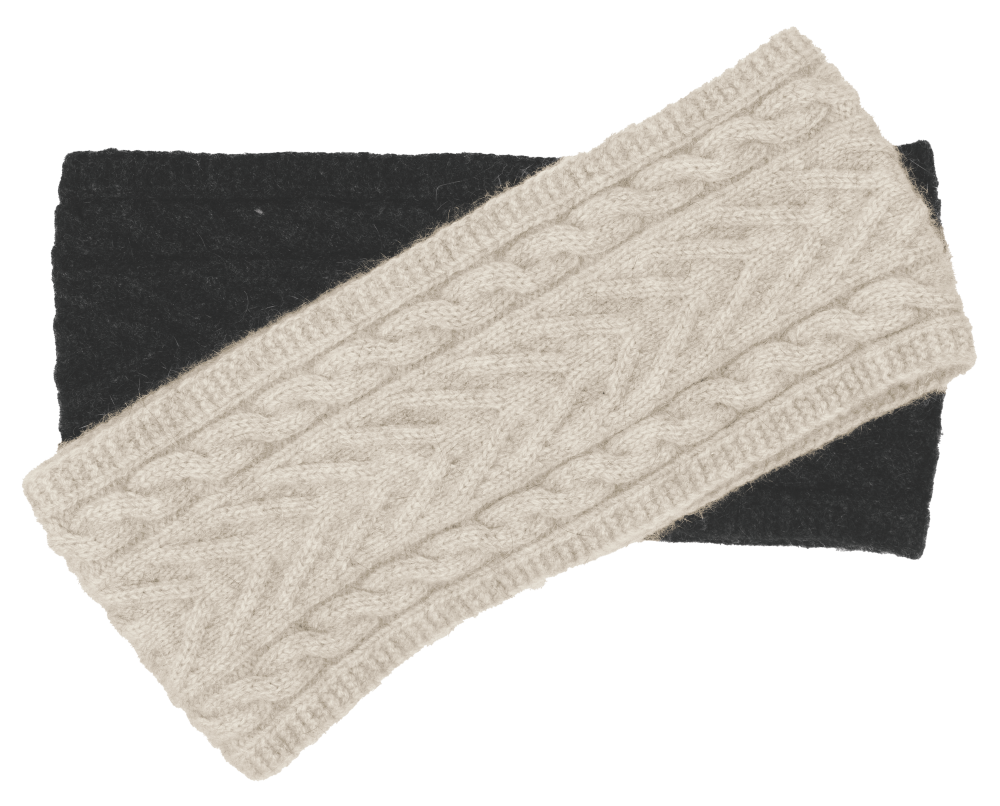Native World Cable Knit Headband