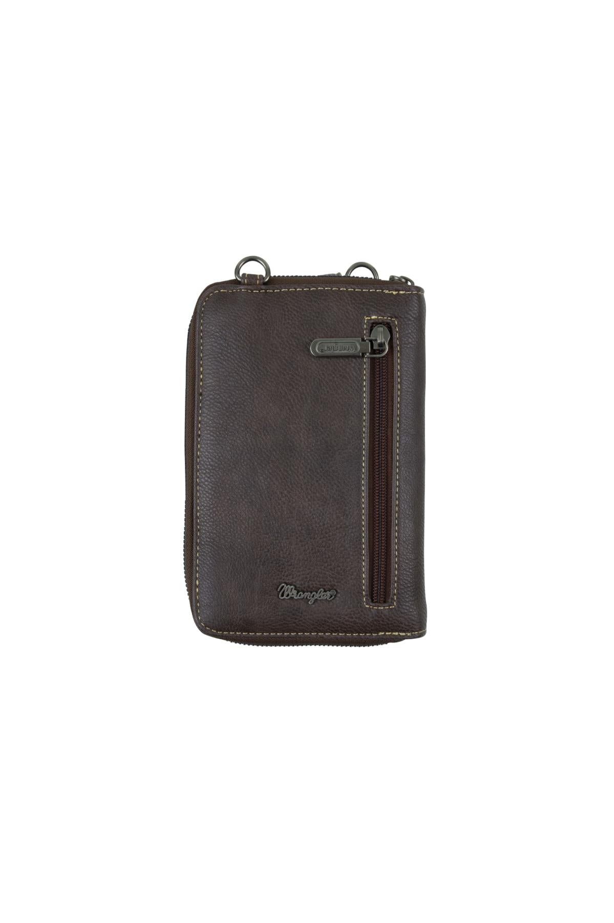 Wrangler Womens Natalie Wallet Bag - CHOCOLATE