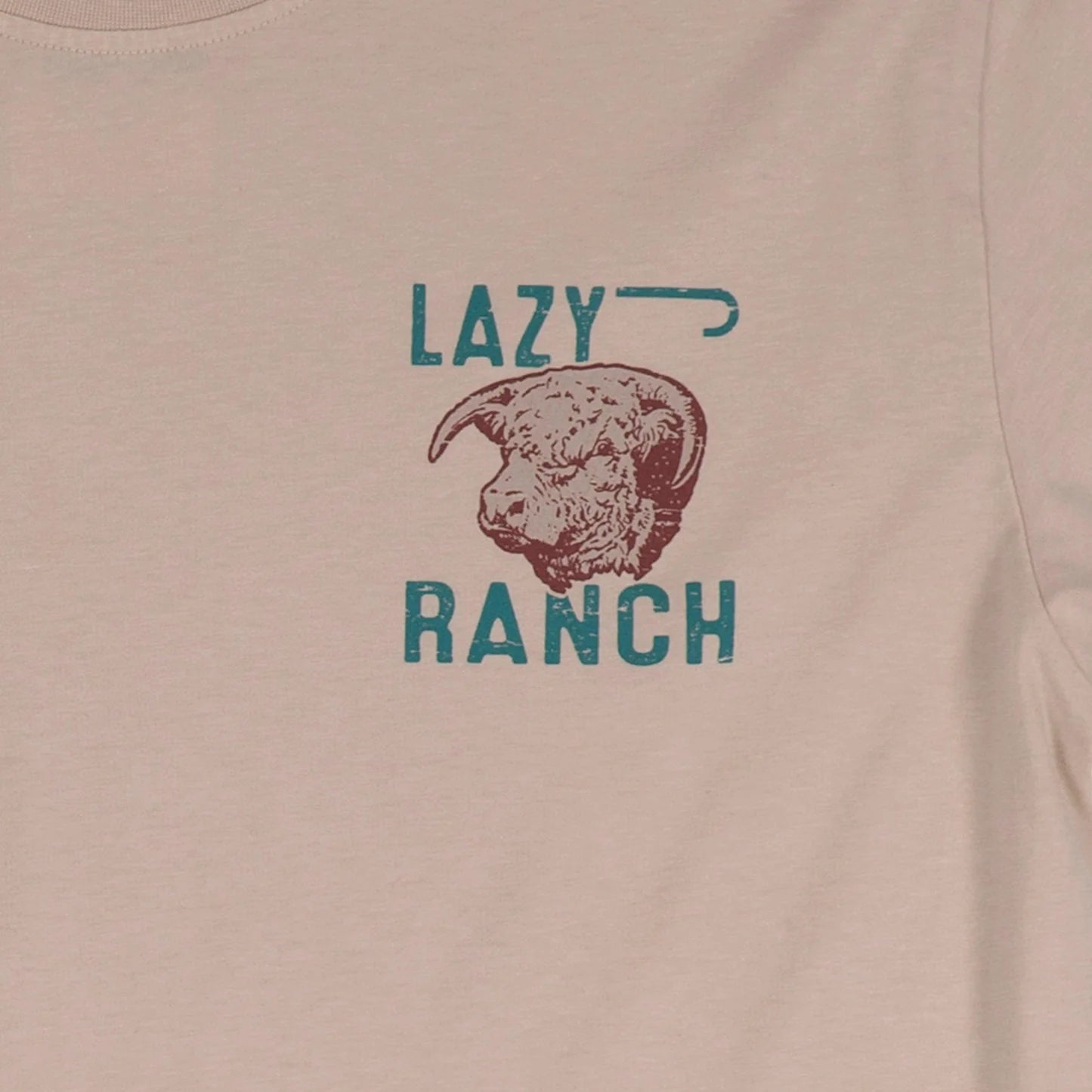 Lazy J Ranch Because They Work Short Sleeve T-Shirt - Natural