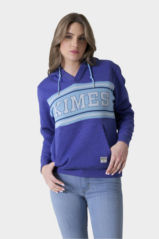 Kimes Ranch Ladies North Star Hoodie - Marine Blue Heather