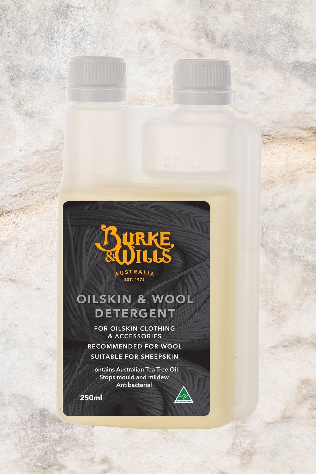 Burke & Wills Oilskin & Wool Detergent 250ML