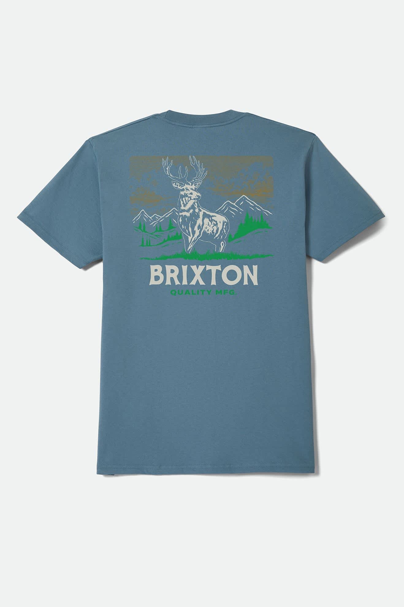 Brixton Men's Oakmont Standard T-Shirt