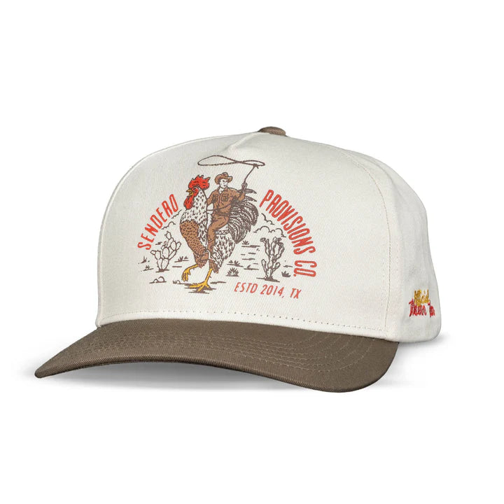 Sendero Provisions Co - Men's Official Western Hat - White/Brown
