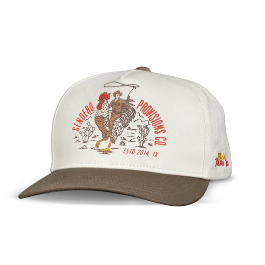 Sendero Provisions Co - Men's Official Western Hat - White/Brown