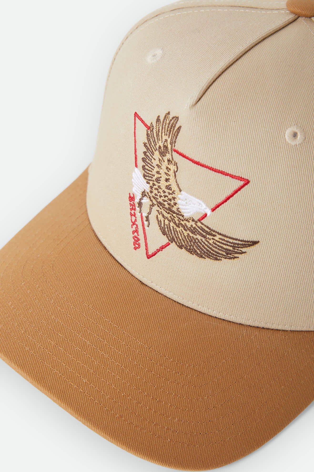 Brixton Unisex Opal NetPlus® Snapback - Sand/Dark Khaki