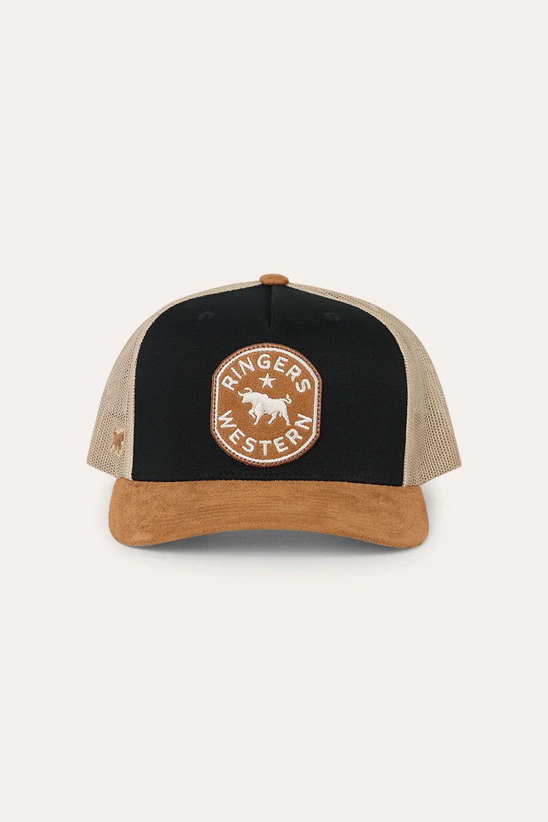 Ringers Western Outback Hide Roadhouse Trucker Cap