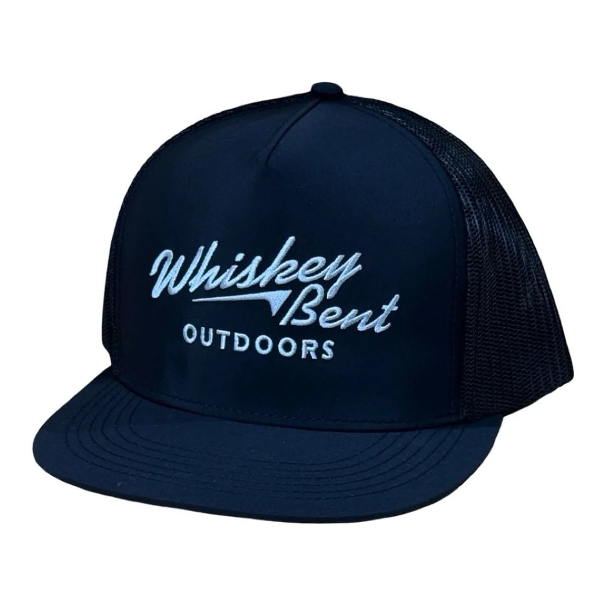 Whiskey Bent Hat Co. Outdoors Classic Trucker 6006T – High-Profile 5-Panel Trucker Cap