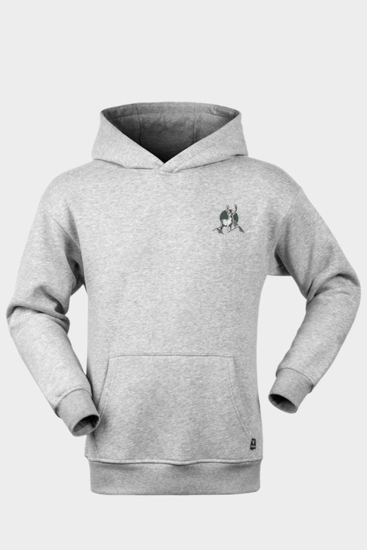 Hunters Element Outdoors Hoodie - Grey Marle