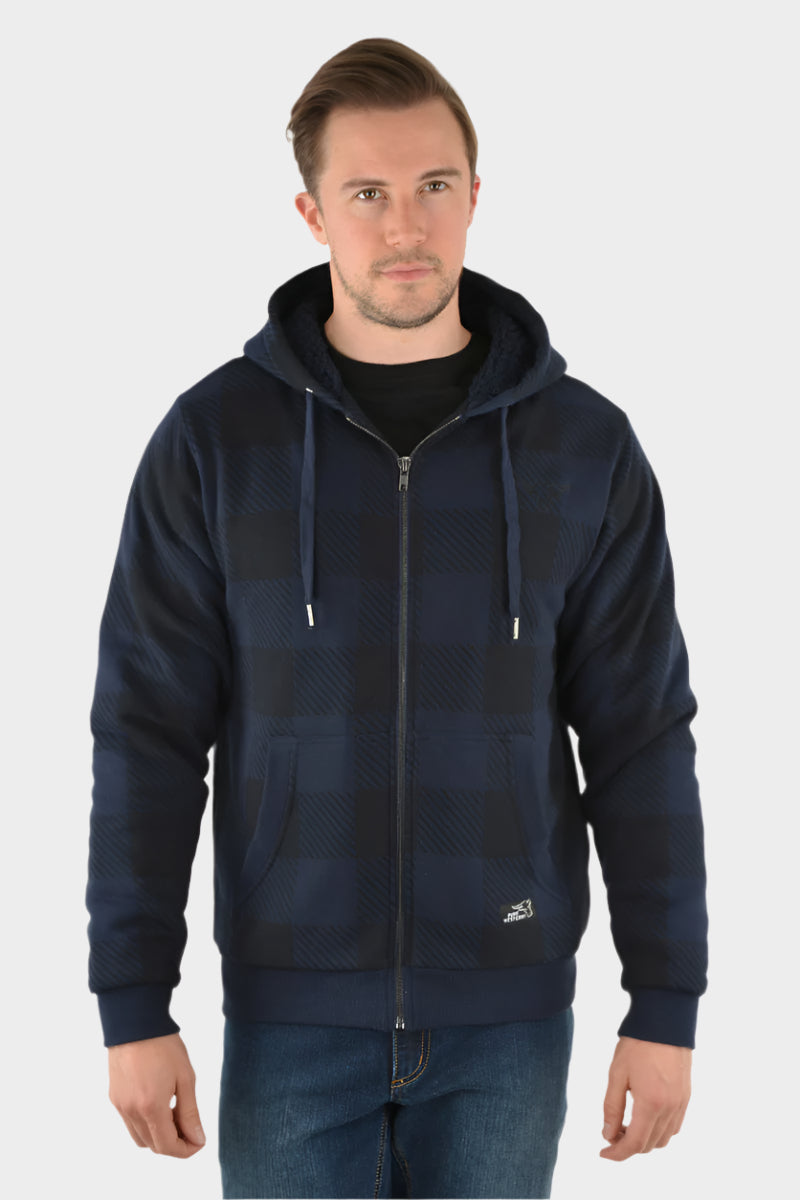PURE WESTERN MEN'S TONKIN ZIP THOUGH HOODIE