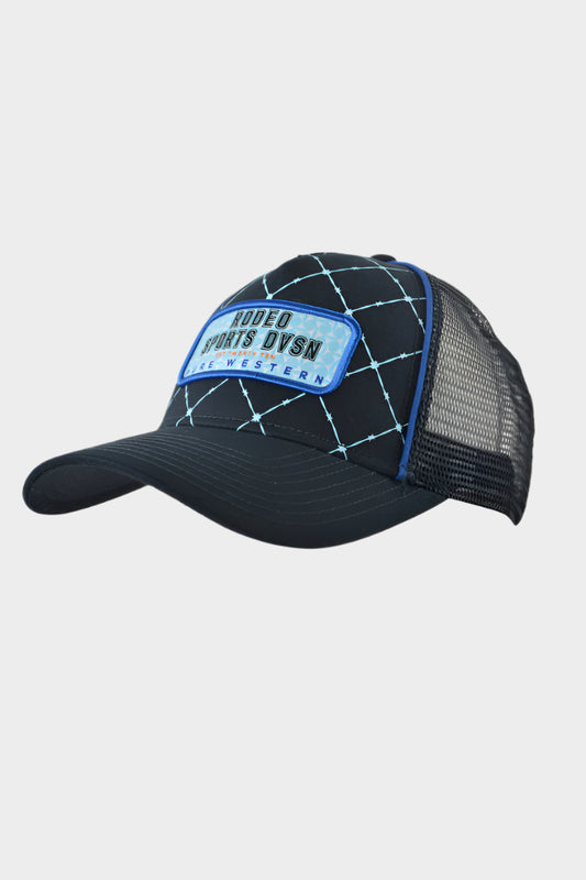 PURE WESTERN KIDS PAYNE TRUCKER CAP (NAVY)