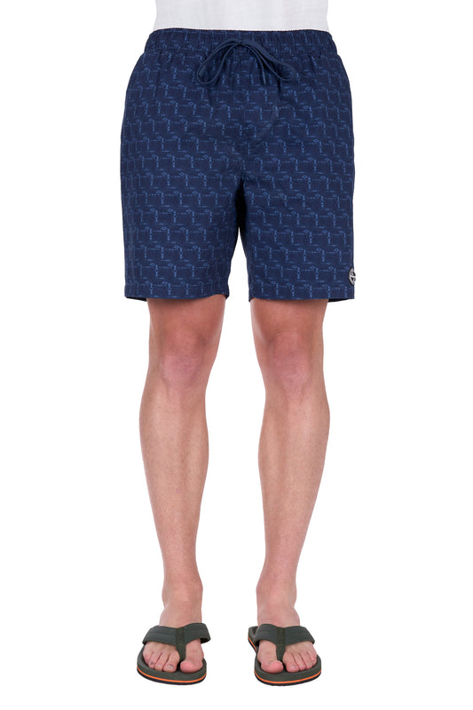 Pure Western Men's Corey Boardshort - Navy