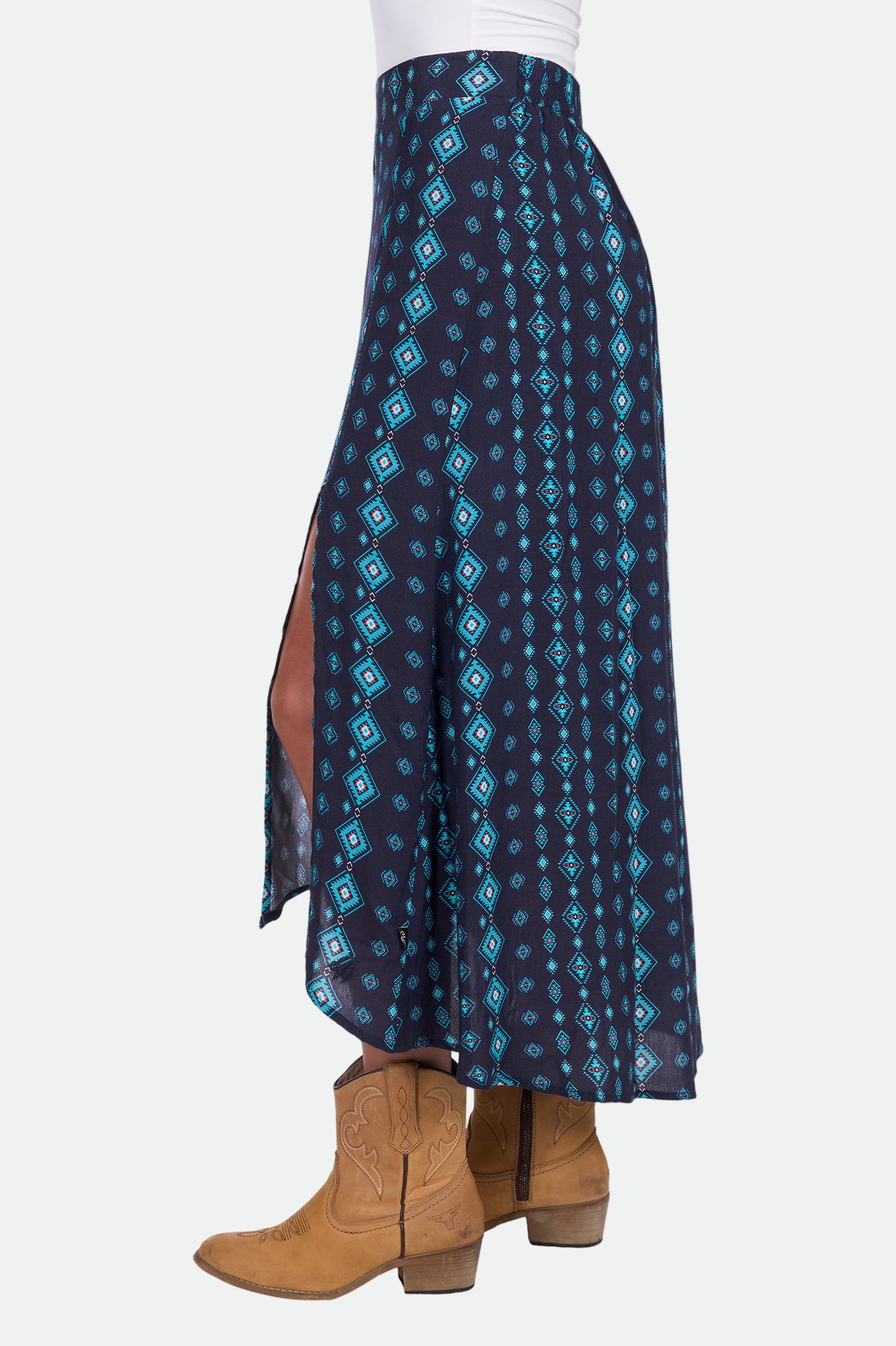 Pure Western Women's Agatha Skirt - Navy
