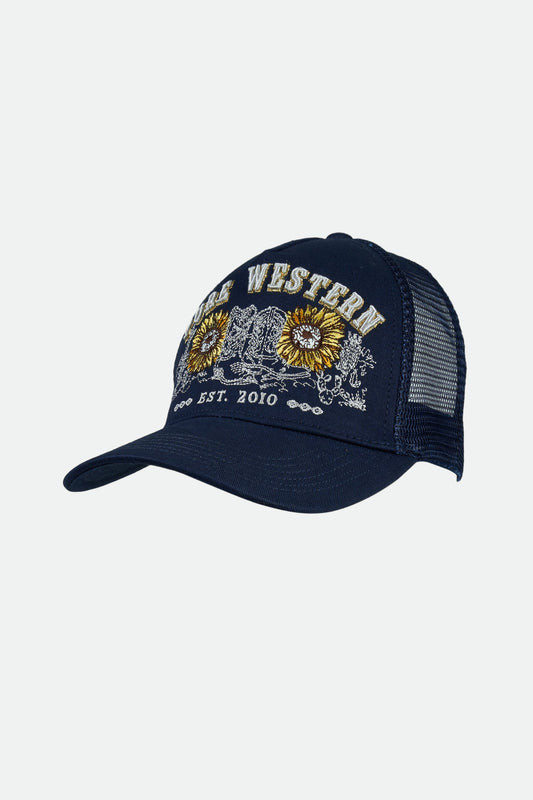 Pure Western Gina Hp Trucker Cap - Navy