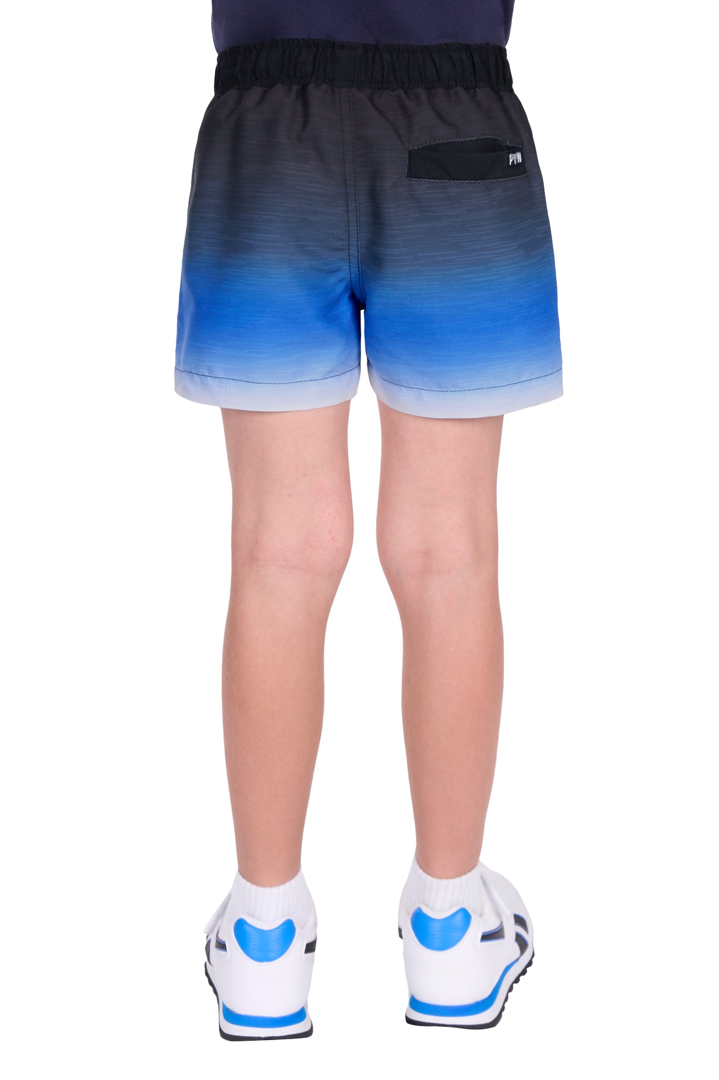Pure Western Boy's Phillip Boardshort - Navy/Royal