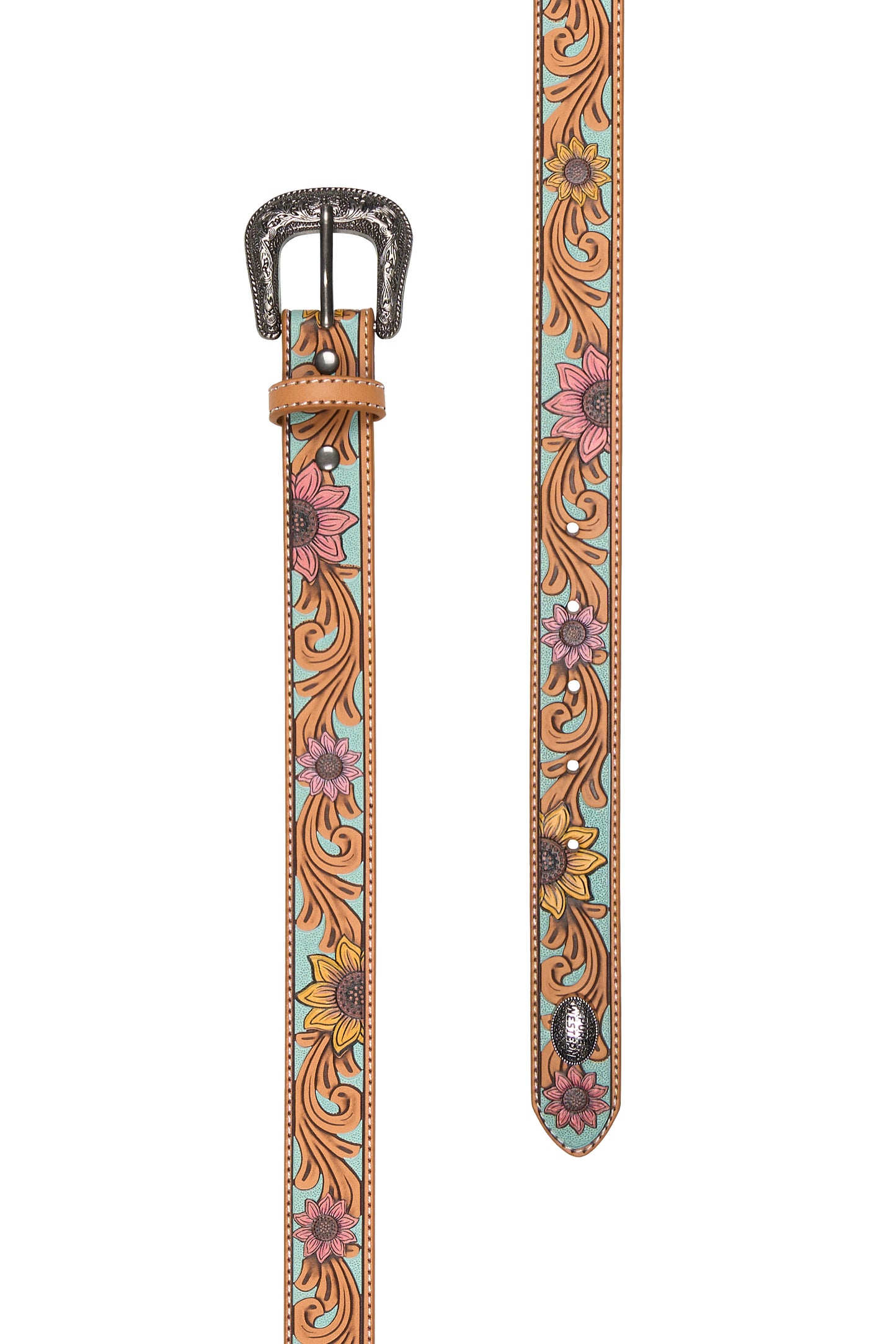 Pure Western Kid's Carleen Belt - Multi