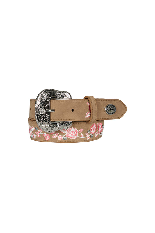 Pure Western Kid's Andriana Belt - Light/Tan