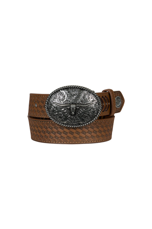 Pure Western Kid's Jayson Belt - Tan