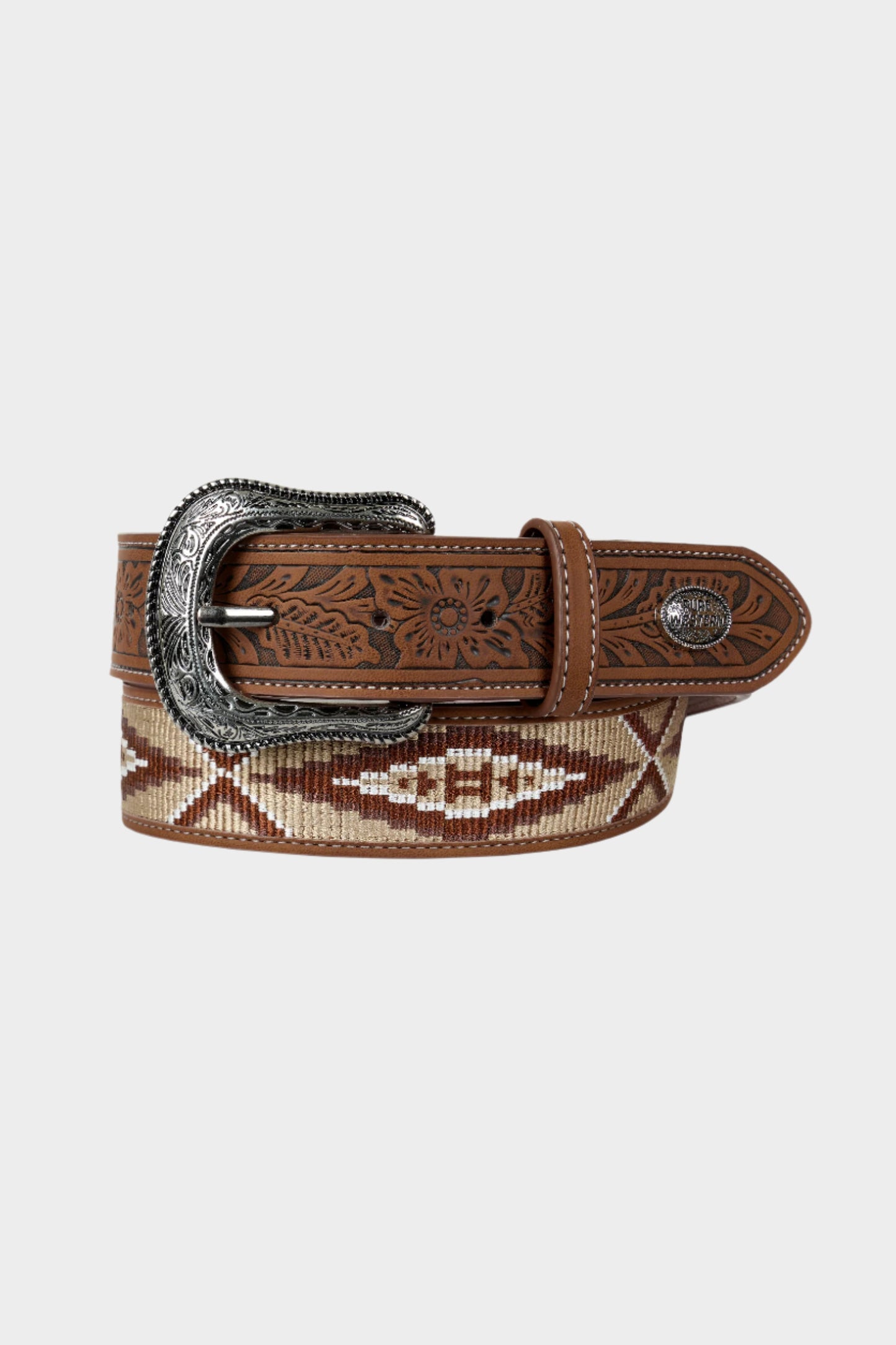 Pure Western Mens LANDO BELT - Tan