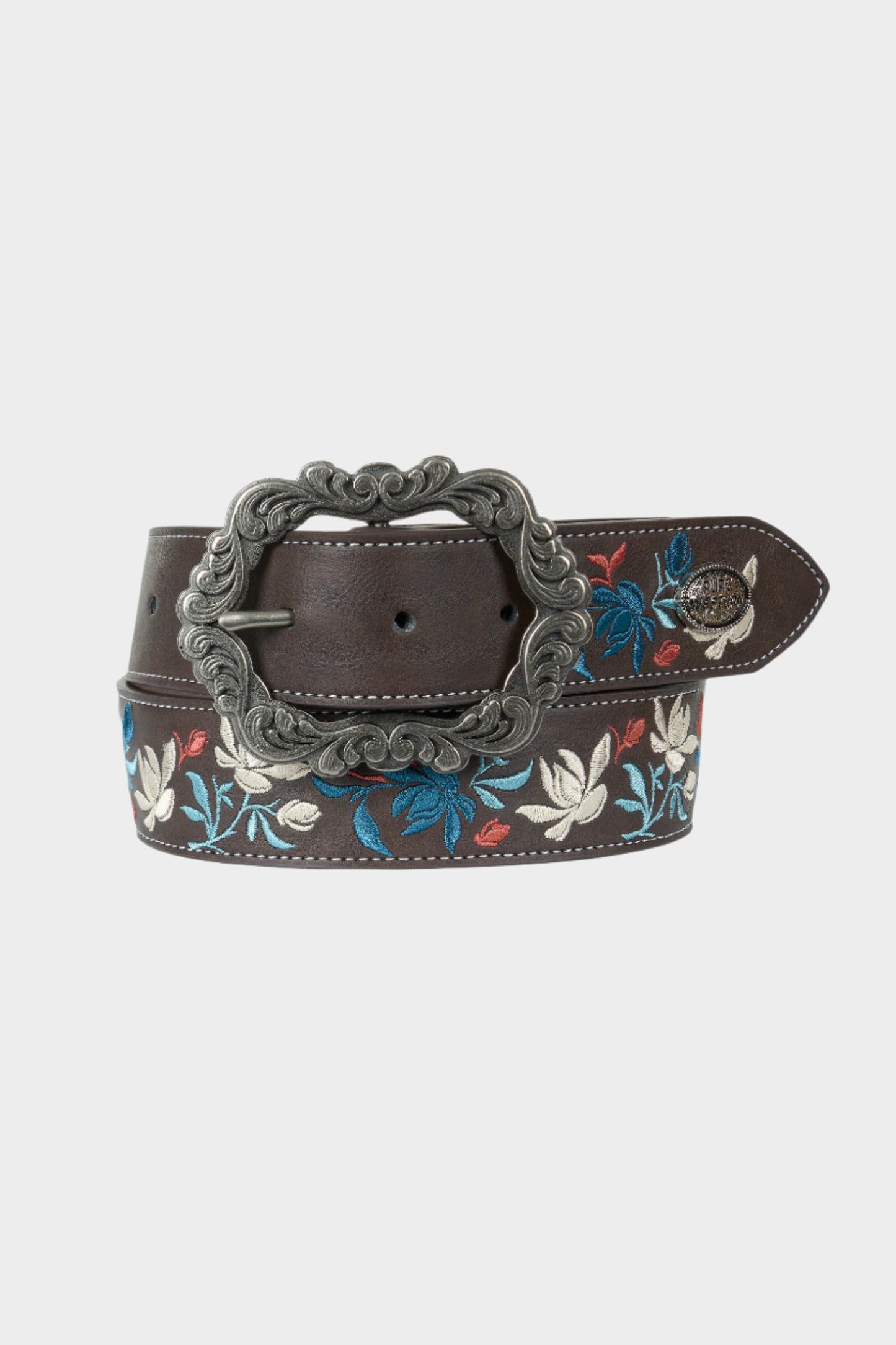 Pure Western Womens DEANNA BELT - Chocolate