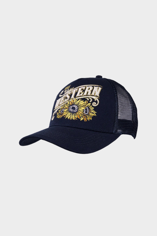 Pure Western Women's Taylor Trucker Cap - Navy