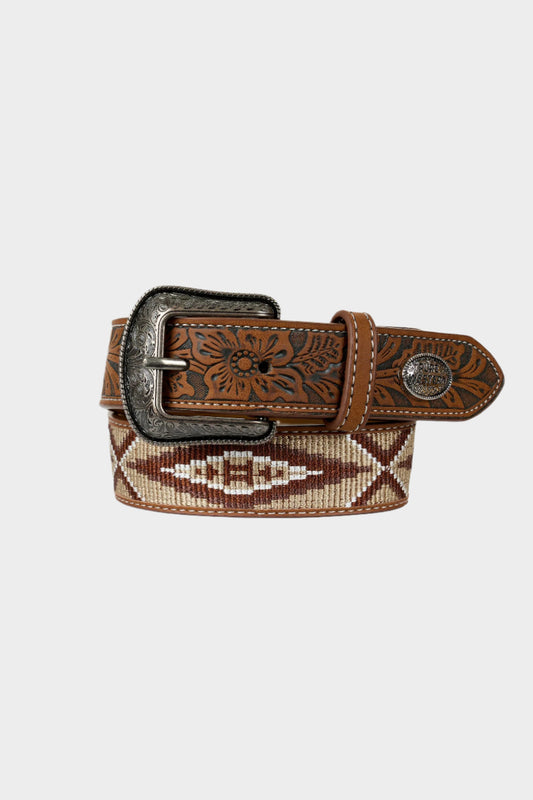 Pure Western Boys Lando Belt - Tan
