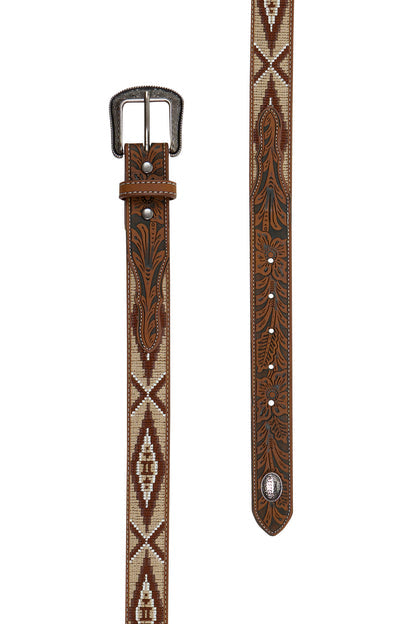 Pure Western Boys Lando Belt - Tan