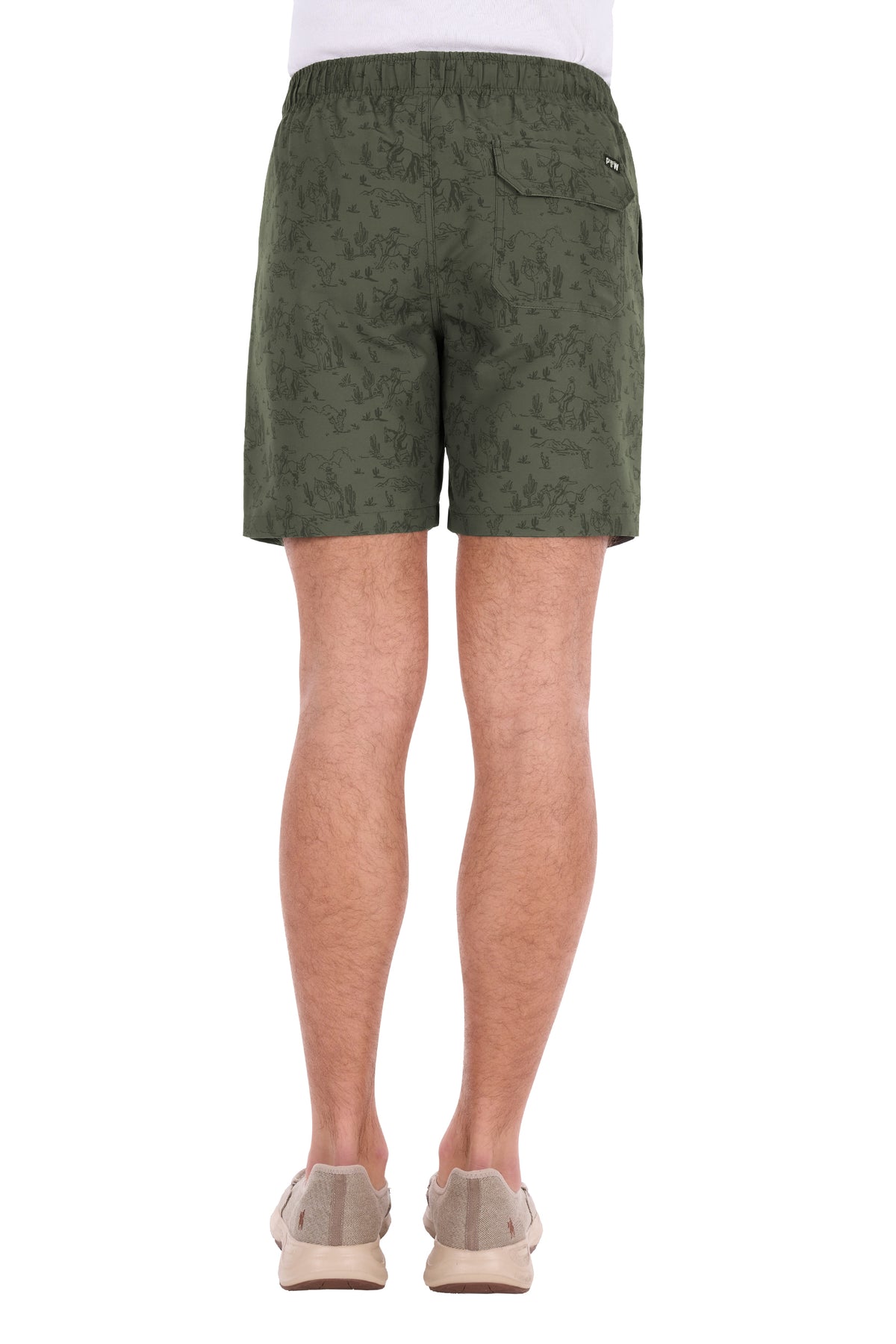 Pure Western Men's Jimmy Boardshort – Green