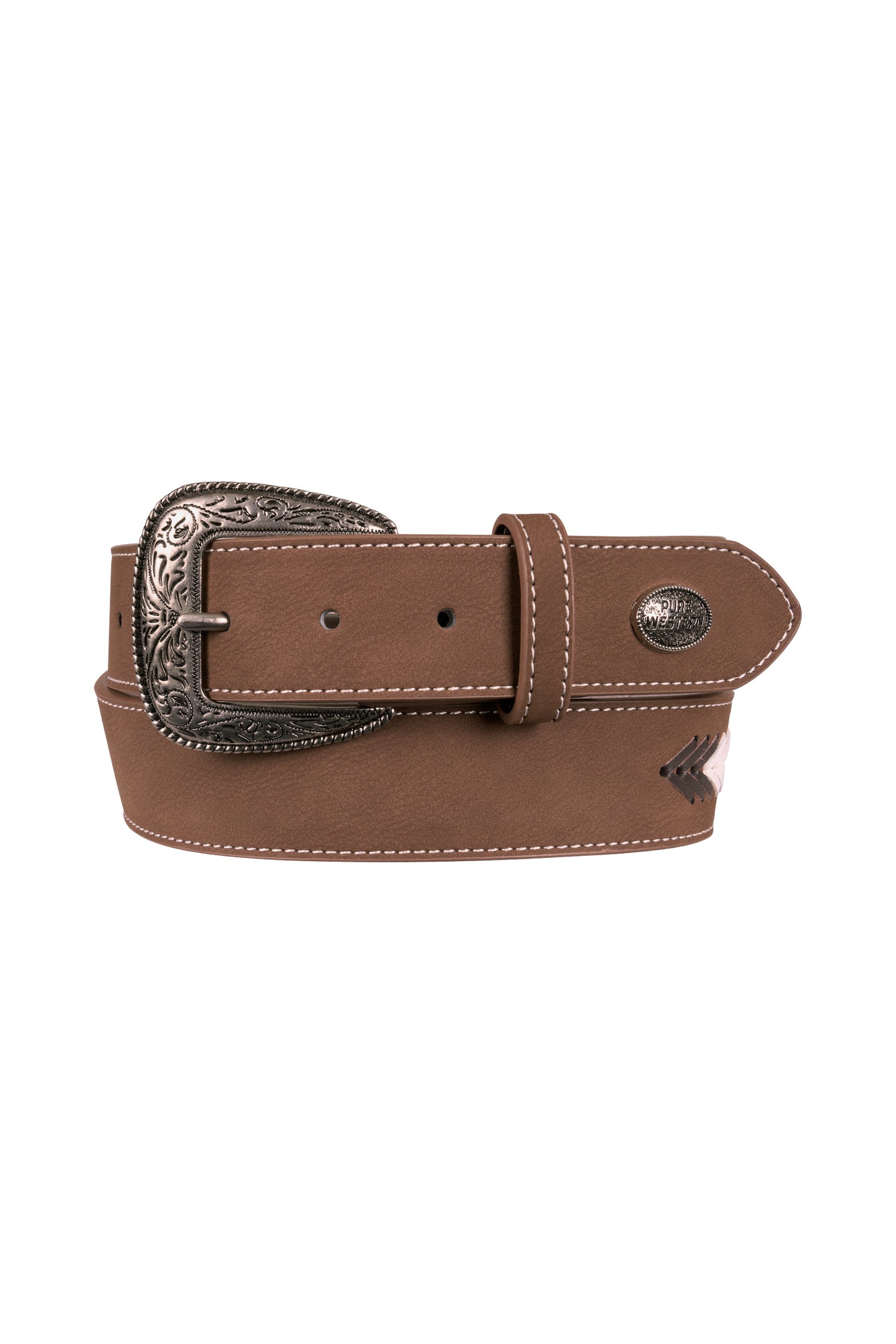 Pure Western Men's  Mikael Belt - Tan