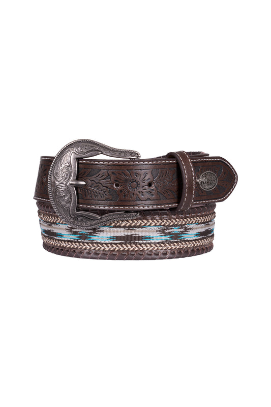 Pure Western Men's Lynton Belt - Dark Tan
