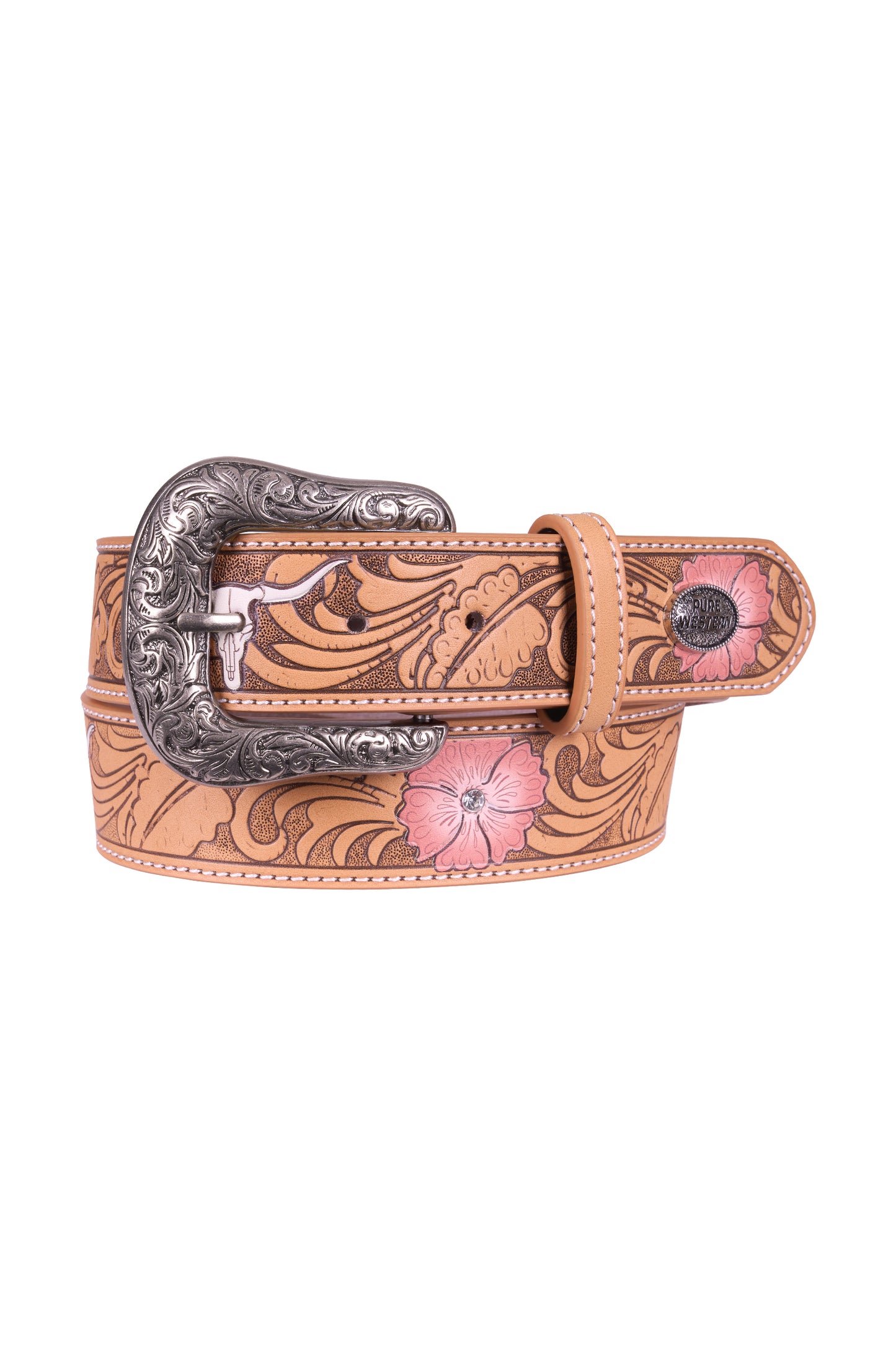 Pure Western Women's Arabelle Belt - Light Tan