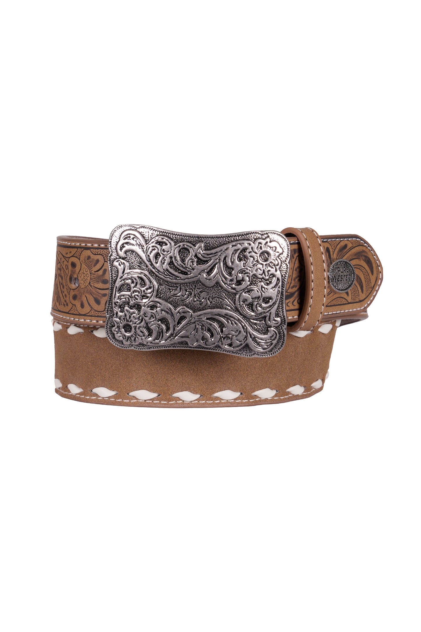 Pure Western Women's Sarina Belt -Tan